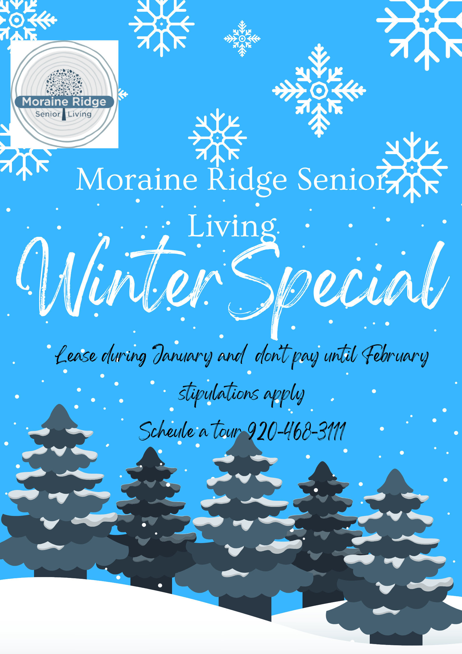 Moraine Ridge | Independent, Assisted & Memory Care | Green Bay, WI - Moraine%20Ridge%20January%20Special